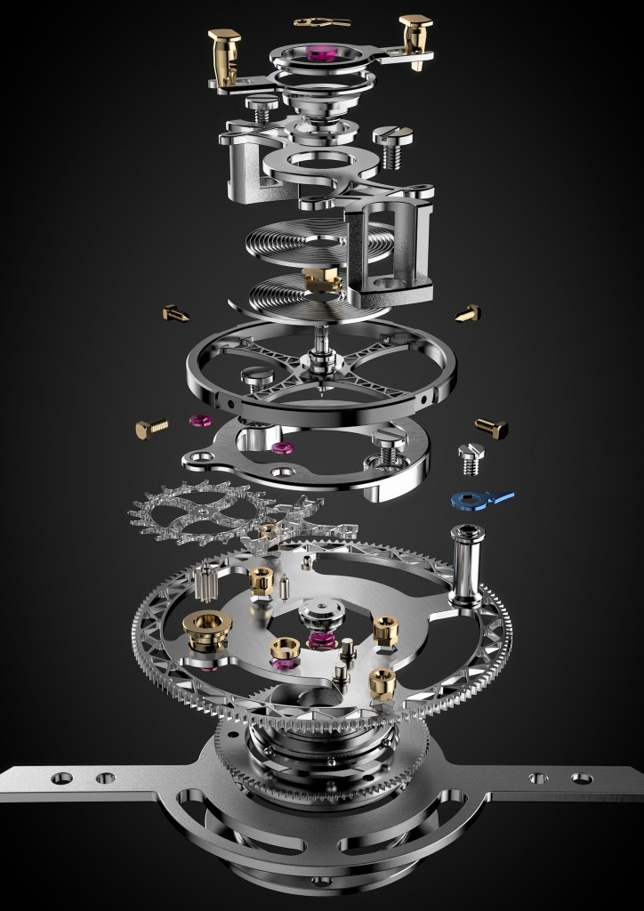 Eclaté tourbillon