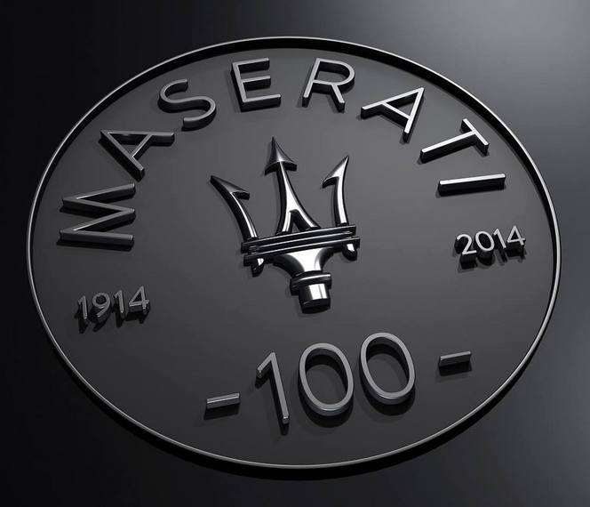 Logo Maserati 100 ans