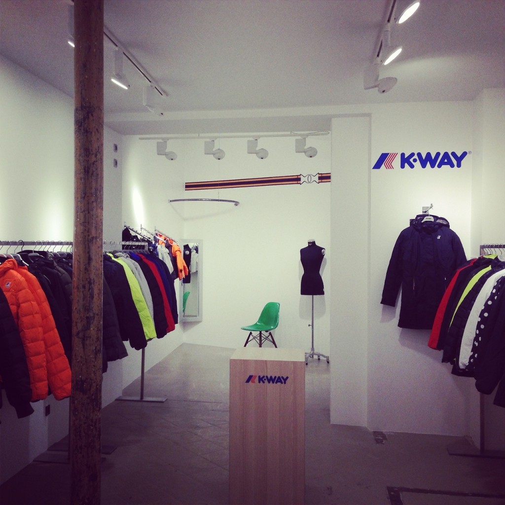 Boutique Kway Paris rue de poitou