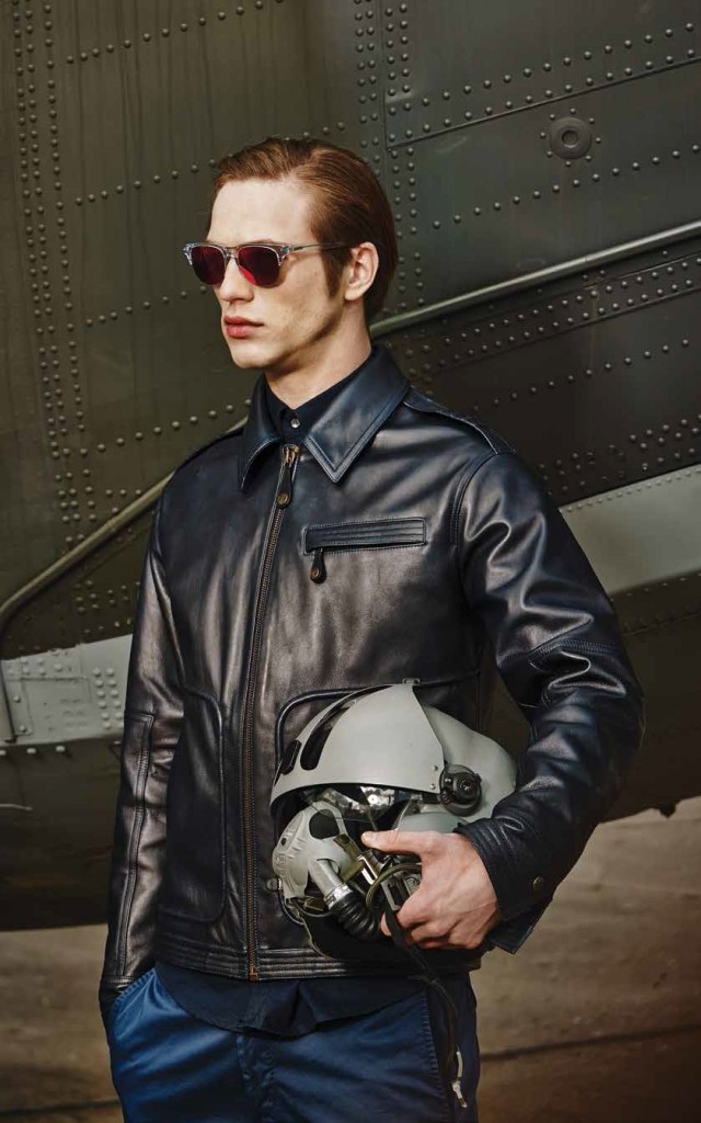 Blouson cuir pilote 2